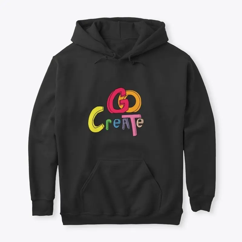 Go Create (Colors) Hoodie